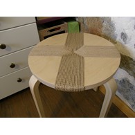 tabouret paille