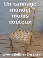 Un cannage manuel moins couteux