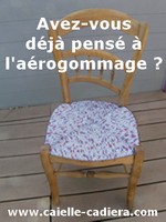 Avez-vous pensé à l`aérogommage