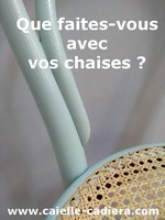 Que faites-vous avec vos chaises ?