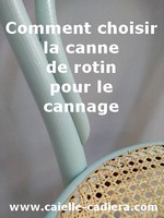 Choix canne de rotin