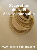 Des décorations de Noël éco-responsables