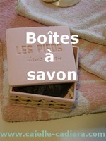 Les boîtes à savon de Caielle et Cadiera