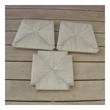 trois assises en corde danoise