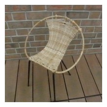 chaise enfant rotin