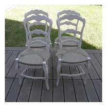 4 chaises corde danoise