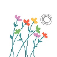 Grille gratuite - Fleurettes