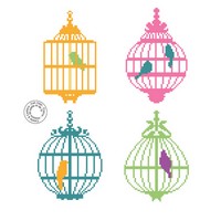 Grille gratuite - Cages aux oiseaux