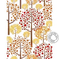 Grille gratuite - Arbres d`automne