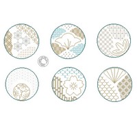 Grille gratuite - Motifs japonais