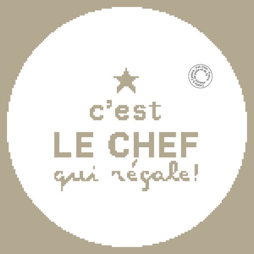 Grille gratuite - C`est le chef qui régale