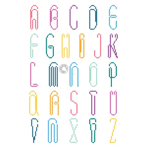 Grille gratuite - Alphabet trombones