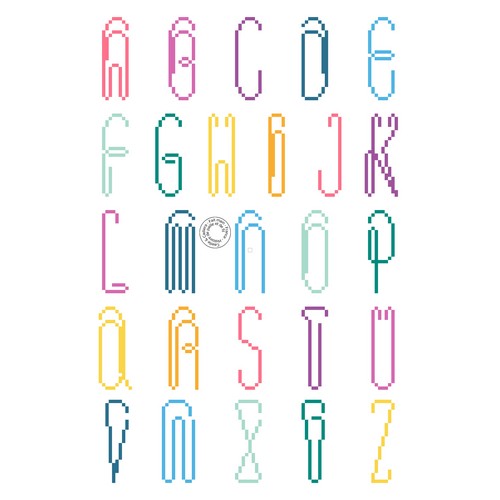 Grille gratuite - Alphabet trombones