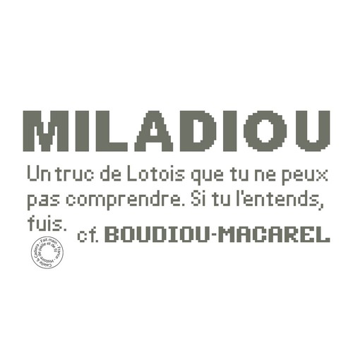 Grille gratuite - Miladiou