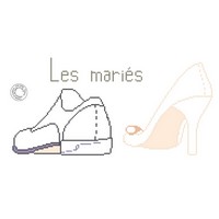 grille gratuite - Chaussures des mariés 200