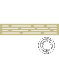 grille gratuite - Frise lignes et interstices 200