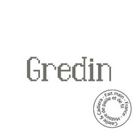 grille gratuite - Gredin (Bavoir)