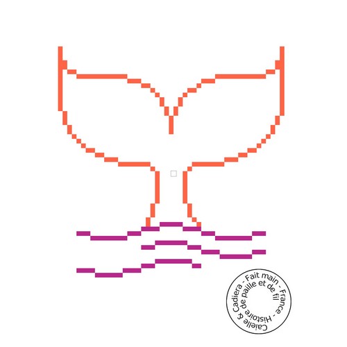 grille gratuite - queue de sirène