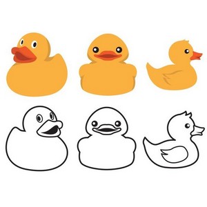 Canards de bain