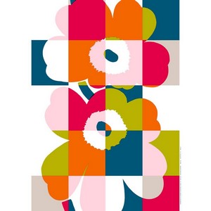 image fleurs et carreaux