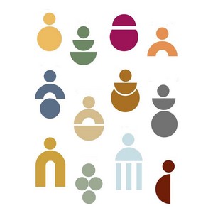 silhouette motifs boucles d`oreilles