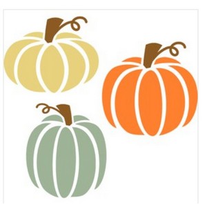 silhouette citrouilles