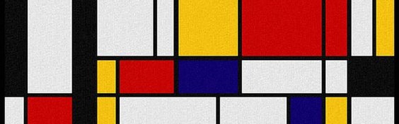 Alphabet Mondrian