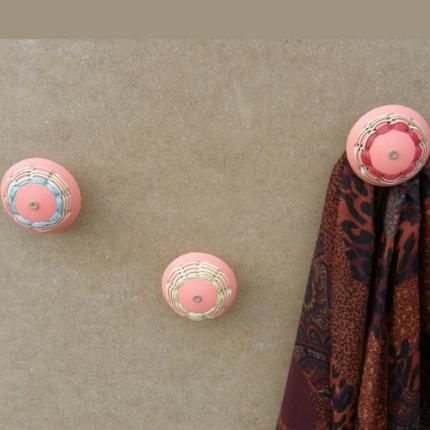 Patère tissée - PLA et canne de rotin 1