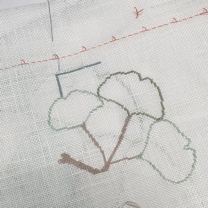 Marie - Cadre gingko en cours