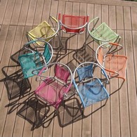 chaises scoubidou
